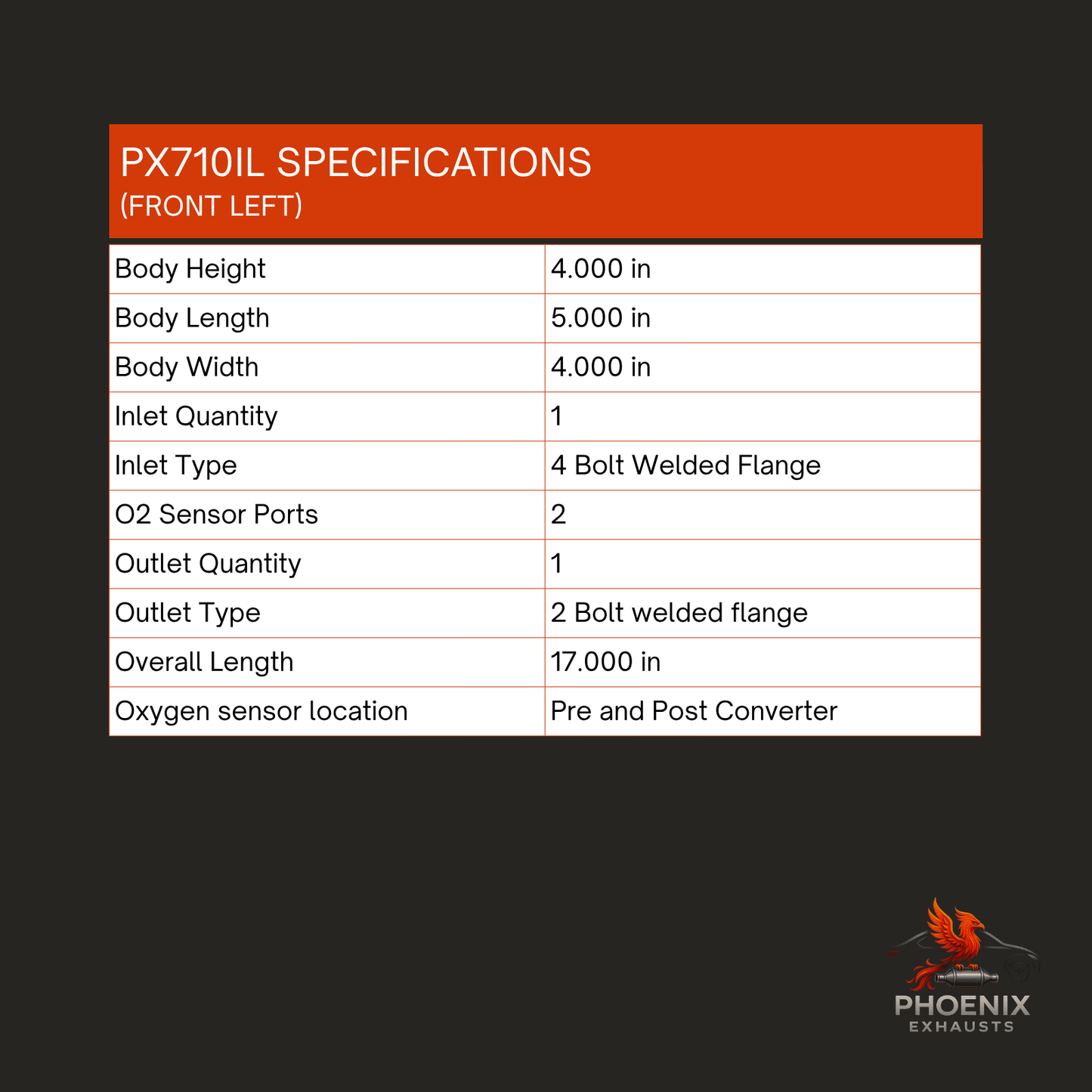 2018-2023 Chevrolet Traverse 3.6L Direct Fit Manifold Catalytic Converter | Front Left