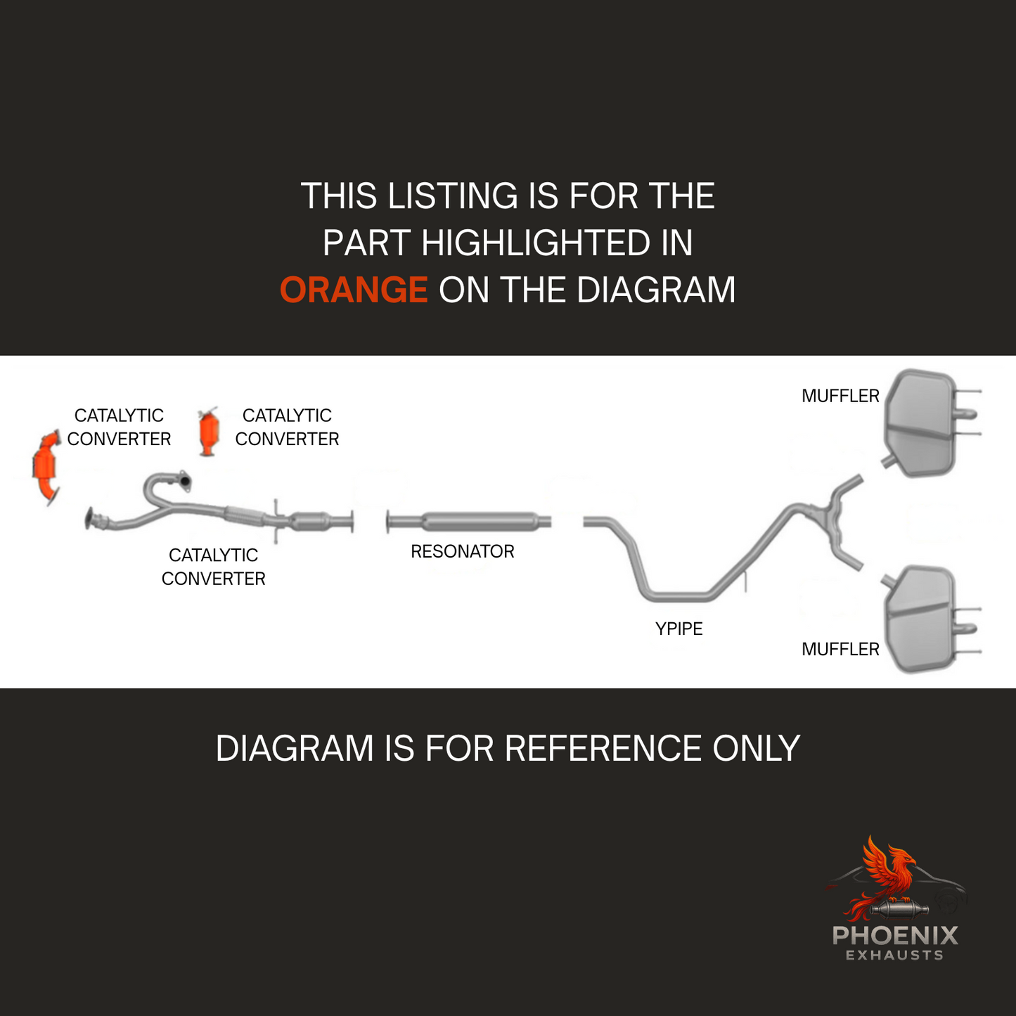 Fits 2010-2011 Buick LaCrosse 3.6L Catalytic Converter | Bank 1 & 2 Set