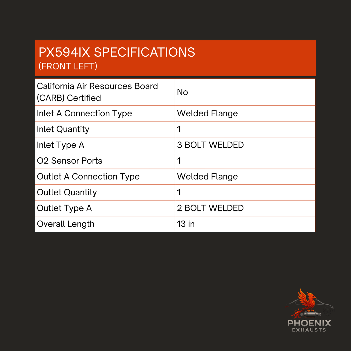 Fits 2010-2011 Buick LaCrosse 3.6L Catalytic Converter | Bank 2 Front Left