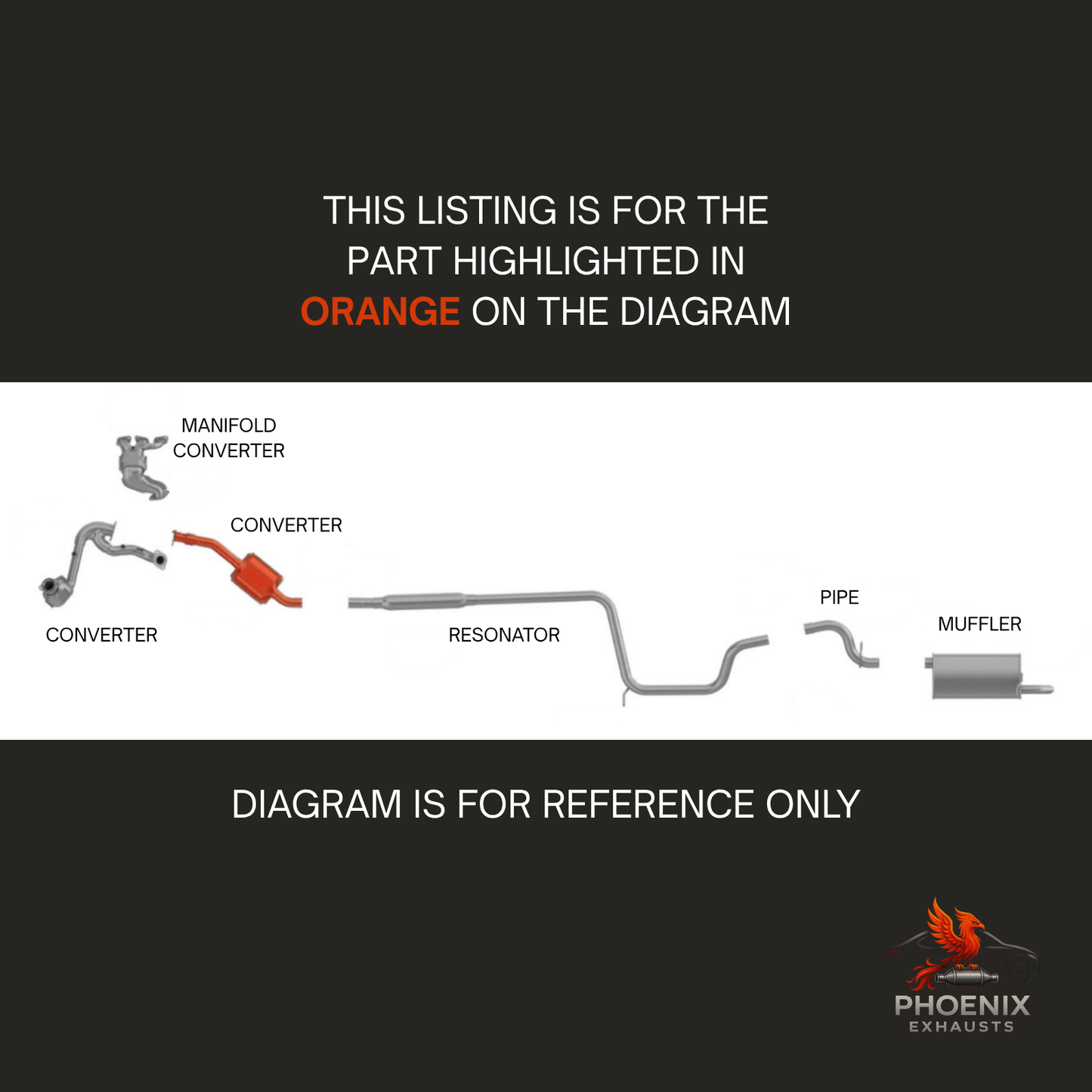 Fits 2000-2005 Mercury Sable 3.0L Catalytic Converter