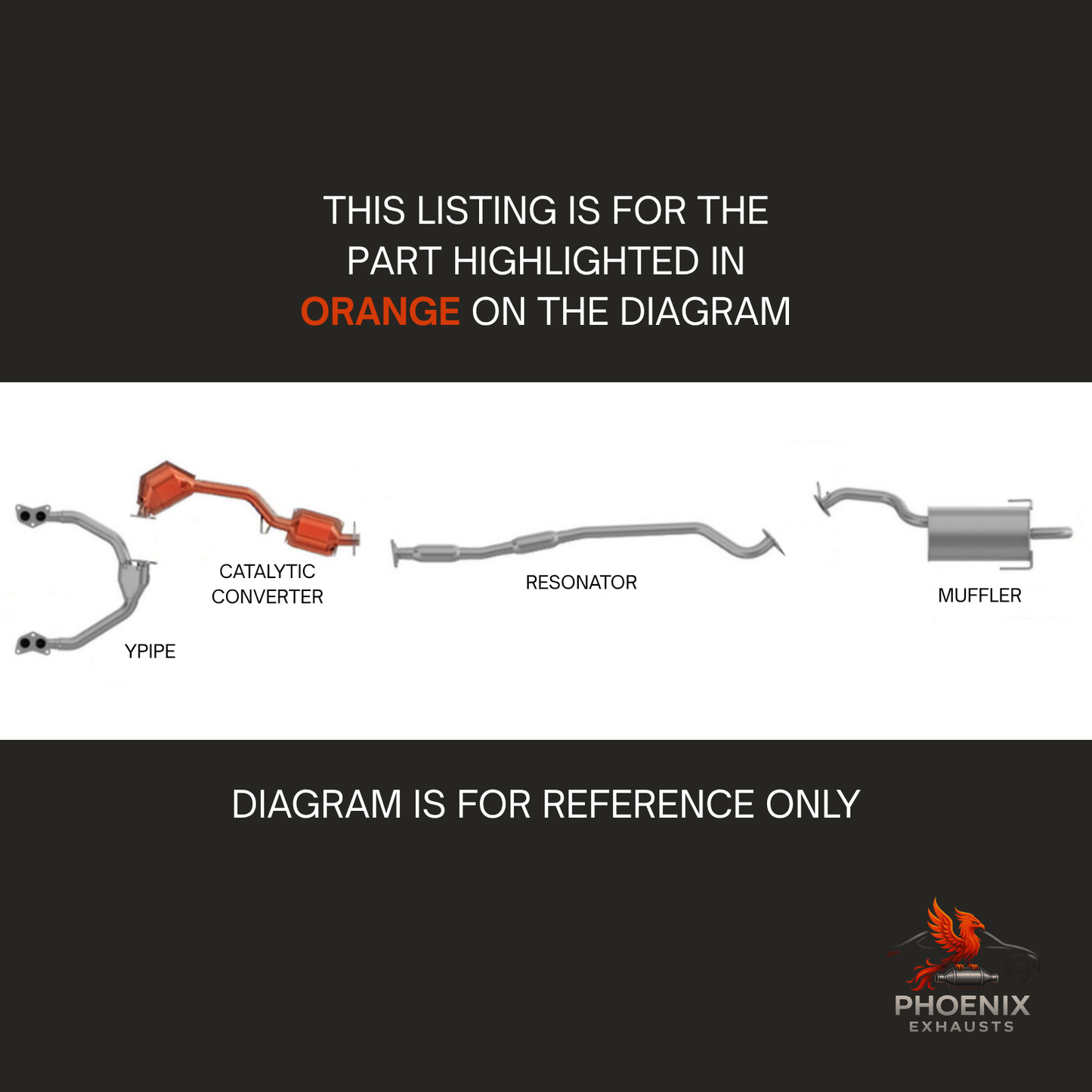 Fits 2000-2005 Subaru Outback 2.5L Catalytic Converter