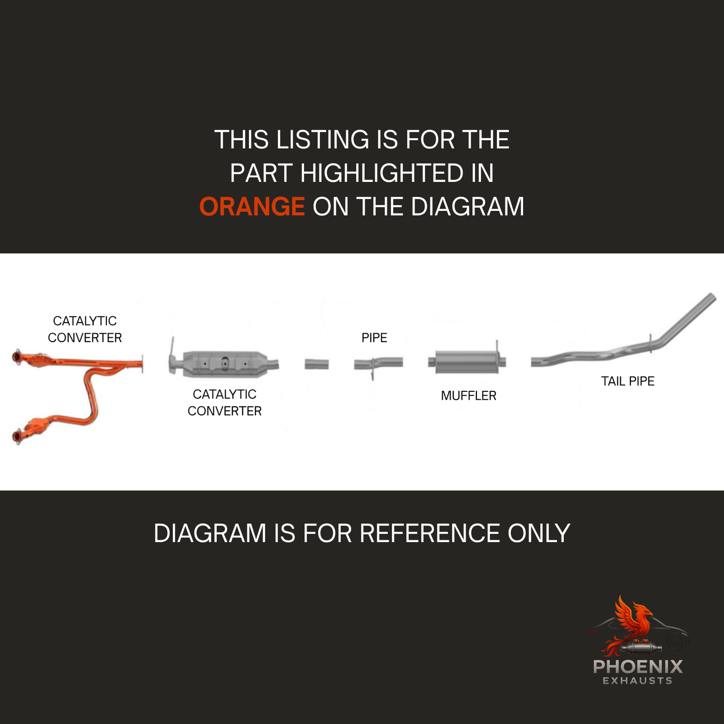 Fits 2005-2007 Ford F450 Super Duty 6.8L Catalytic Converter