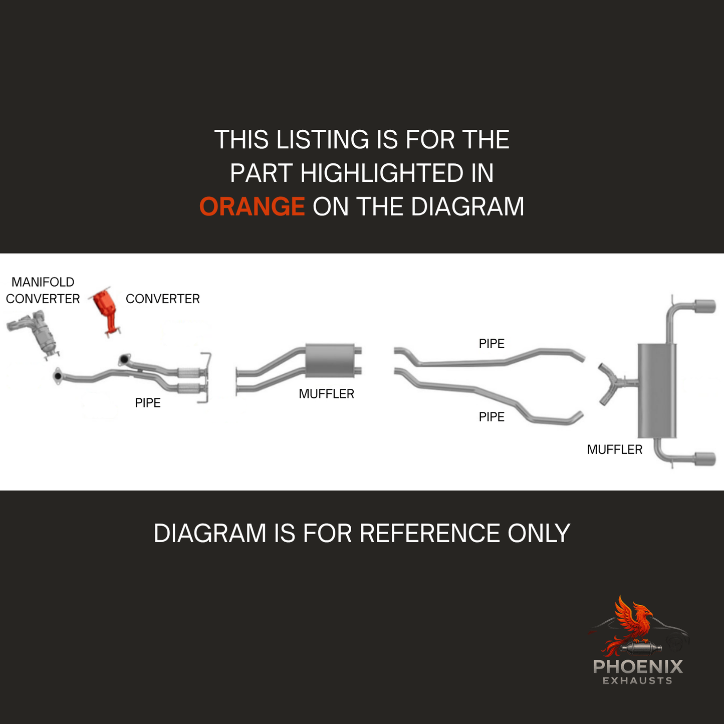 Fits 2011-2014 Ford Edge 3.7L Non-Turbo Only Catalytic Converter | Bank 1