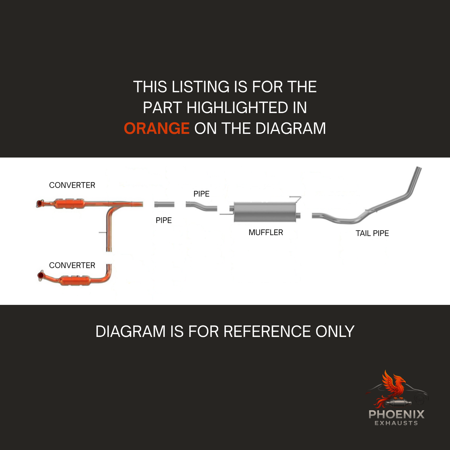 Fits 2004-2006 Ford F150 5.4L 4WD Catalytic Converter