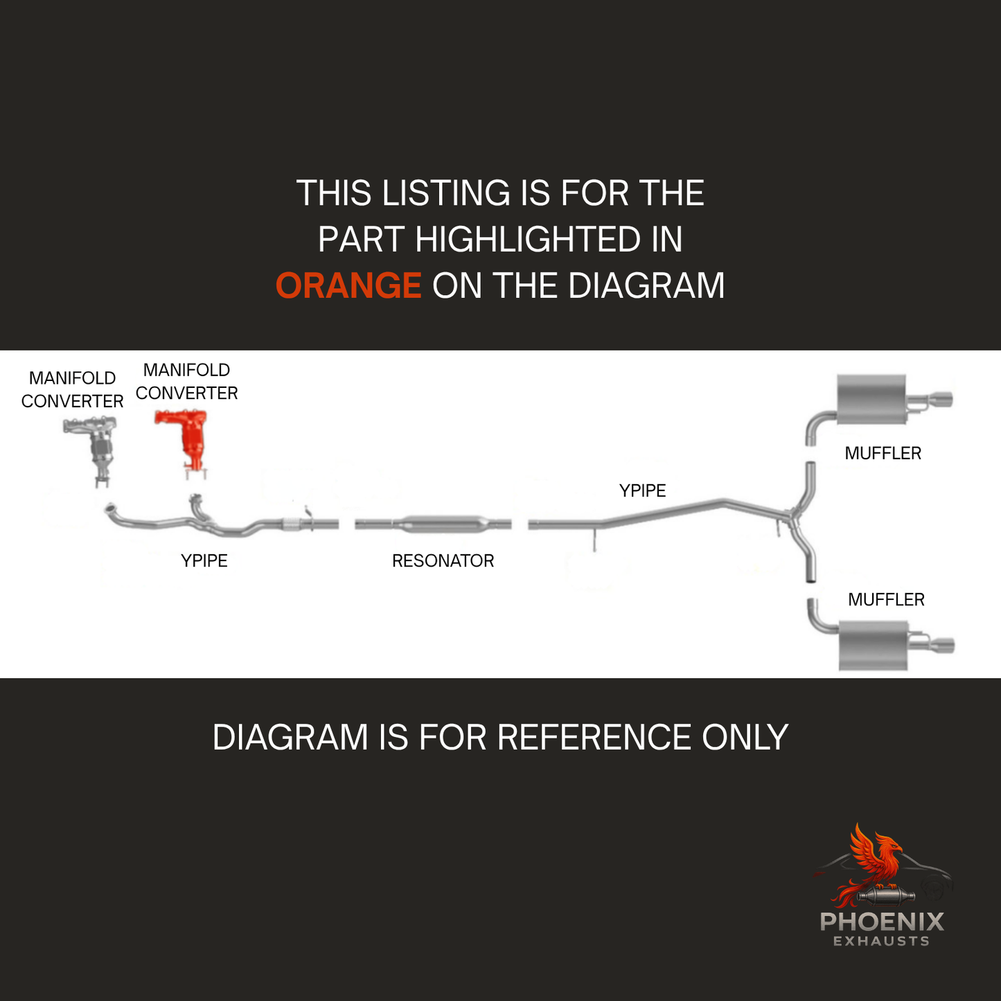 2013-2019 Ford Explorer 3.5L Direct Fit Manifold Catalytic Converter | Bank 1 Passenger Side