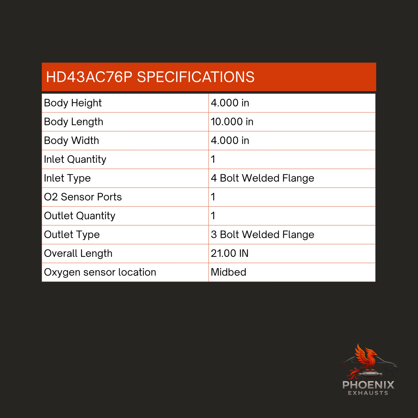 Fits 2019-2021 Acura RDX 2.0L Catalytic Converter