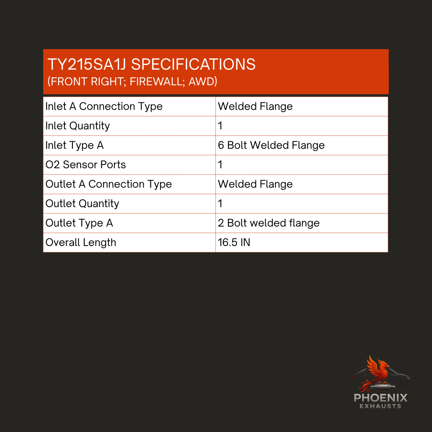 Fits 2004-2007 Toyota Highlander 3.3L Manifold Catalytic Converter | Bank 1
