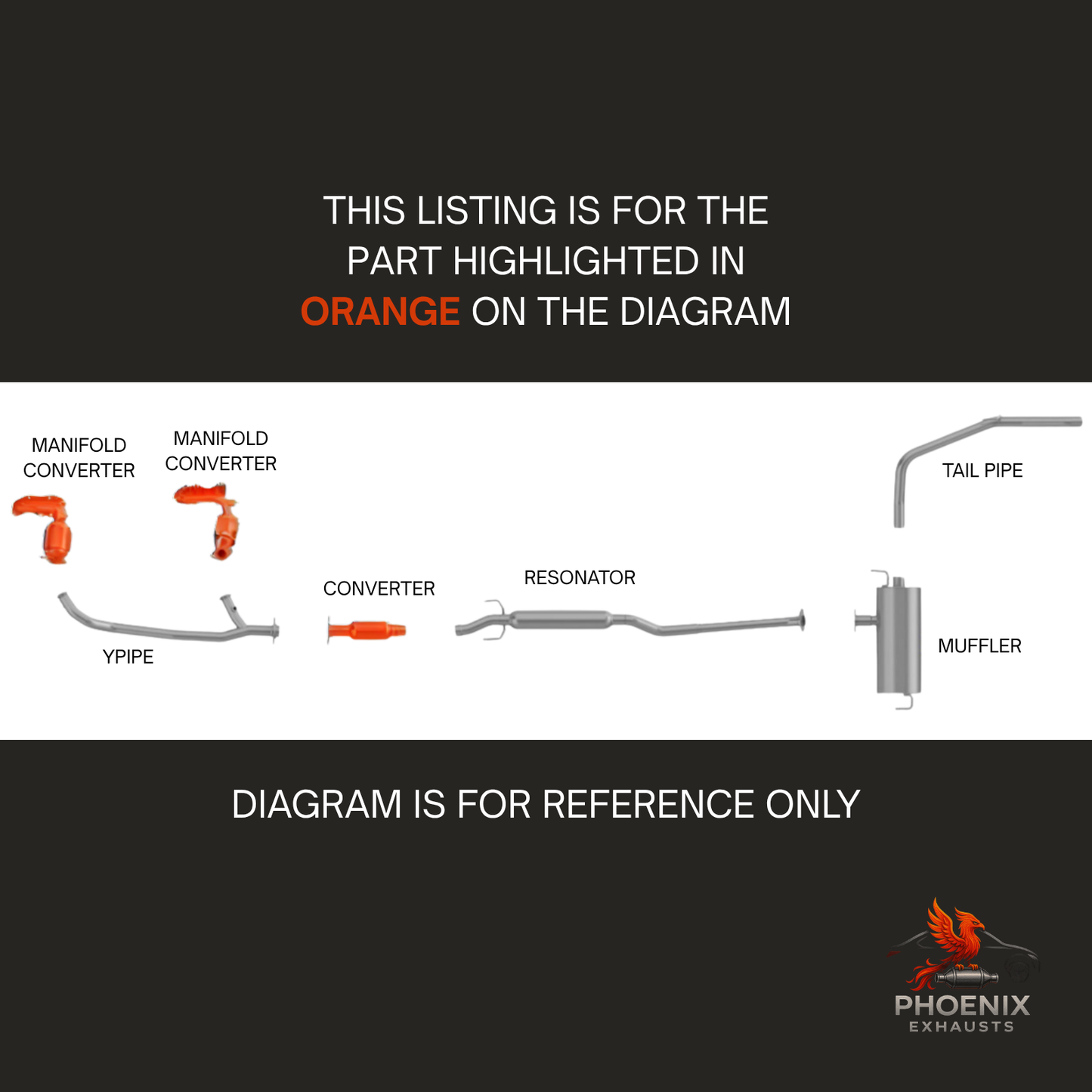 Fits 2004-2006 Toyota Sienna 3.3L FWD Manifold Catalytic Converter | Manifold & Rear Set