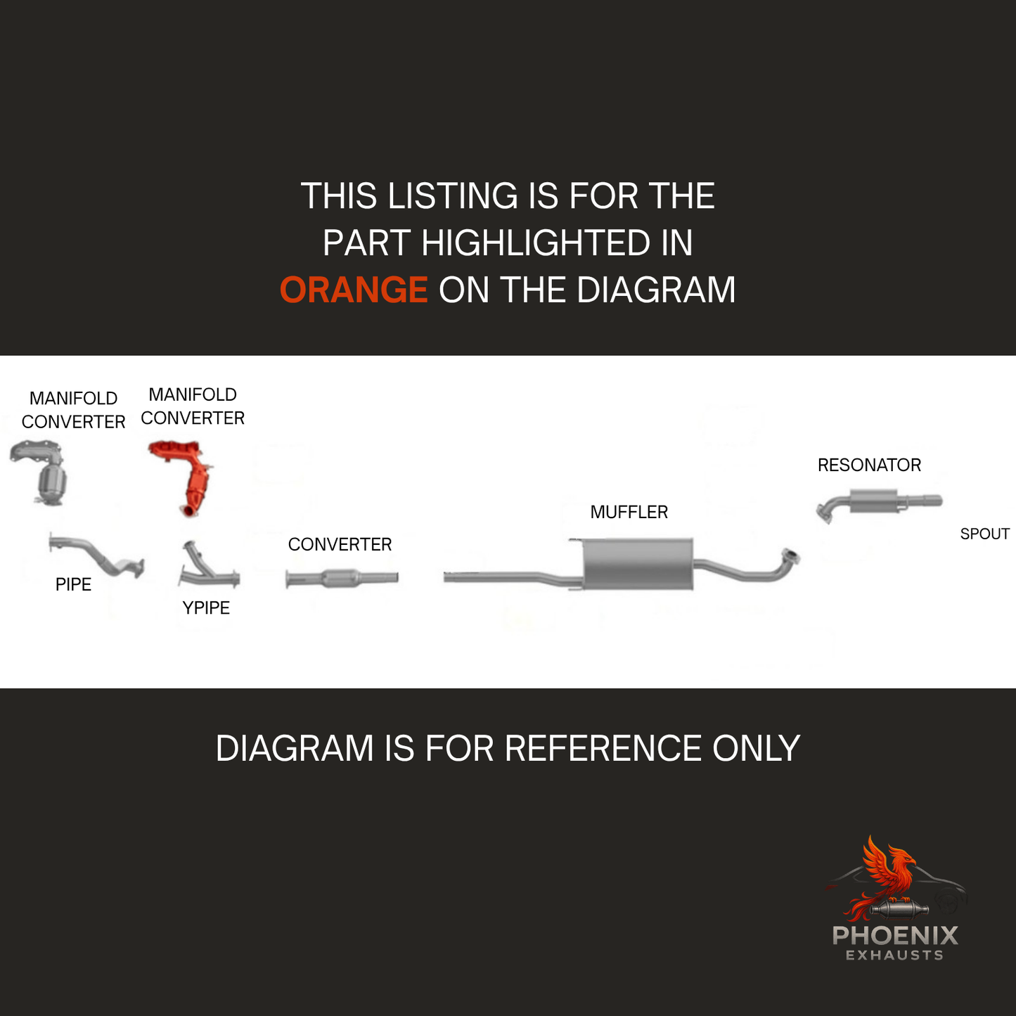 2007-2009 Lexus RX350 3.5L Direct Fit Manifold Catalytic Converter | Bank 1