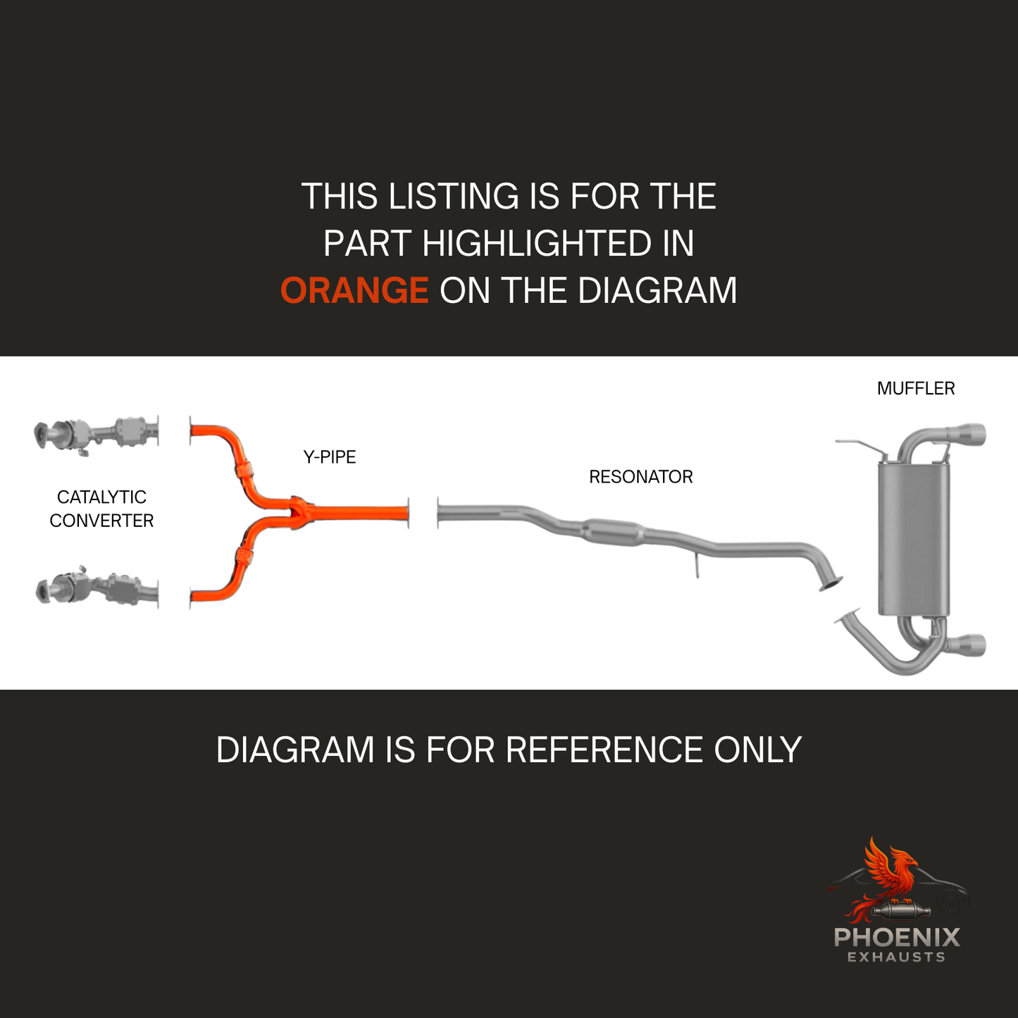 Fits 2003-2008 Infiniti FX45 4.5L Flex Y-Pipe