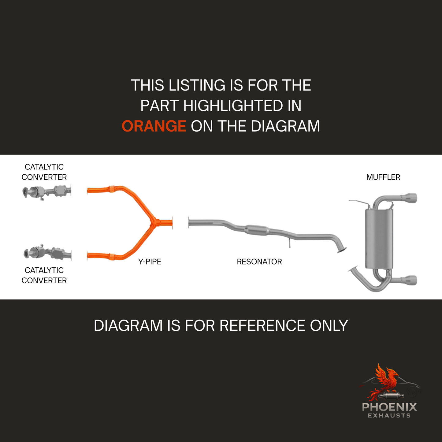 Fits 2011-2012 Infiniti G25 2.5L Flex Y-Pipe | Front