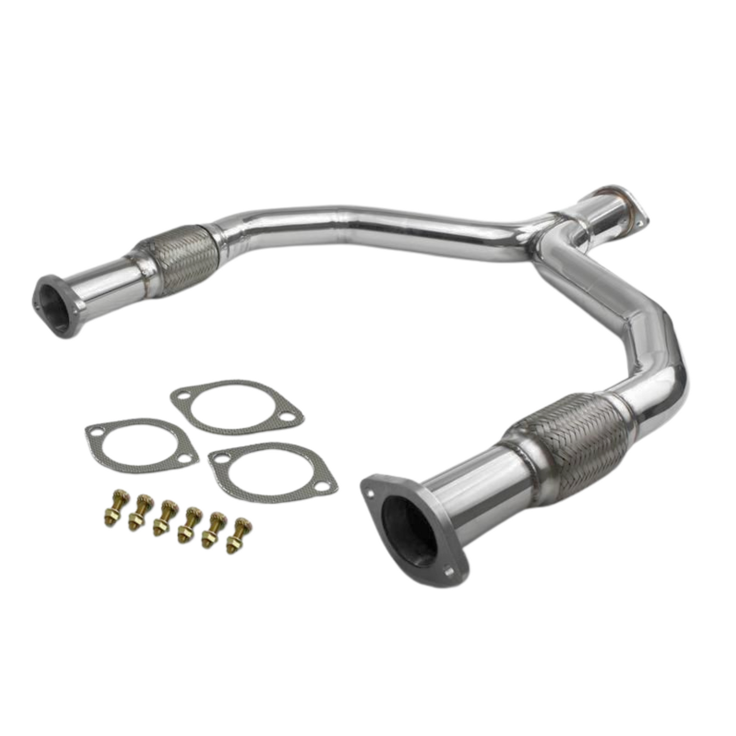 Fits 2009-2013 Infiniti G37 3.7L AWD Flex Y-Pipe | Front