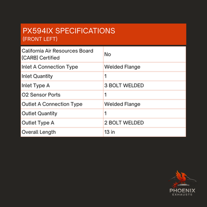 Fits 2010-2011 Buick LaCrosse 3.6L Catalytic Converter | Bank 2 Front Left
