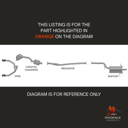 Fits 2000-2005 Subaru Forester 2.5L Catalytic Converter