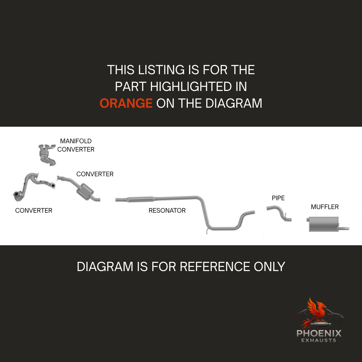 Fits 2000-2007 Ford Taurus 3.0L Catalytic Converter