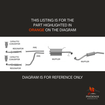 Fits 2001-2004 Nissan Pathfinder 3.5L    Catalytic Converter