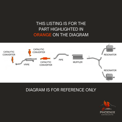 Fits 2008-2017 GMC Acadia 3.6L Catalytic Converter | All 3 Set