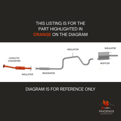 Fits 2000-2005 Chevrolet Impala 3.4L Catalytic Converter