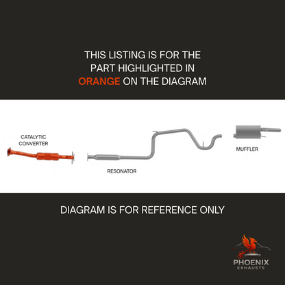 Fits 2000-2005 Chevrolet Impala 3.4L Catalytic Converter