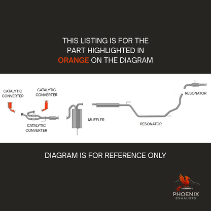 Fits 2004-2009 Nissan Quest 3.5L 5-Speed Only Catalytic Converter | Left & Right Set