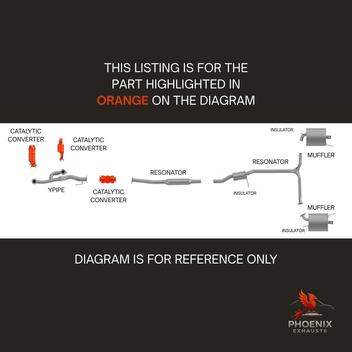 Fits 2004-2008 Acura TL 3.5L Catalytic Converter | All 3 Set (Bank 1, 2, Rear)
