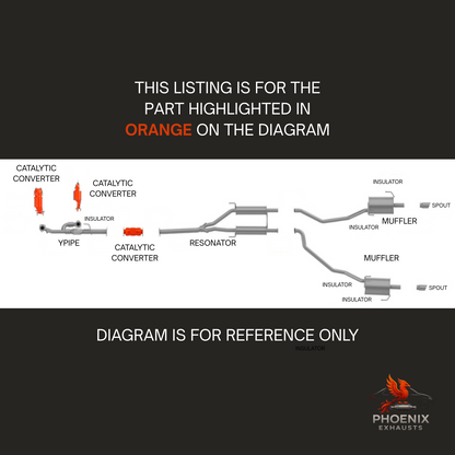 Fits 2005-2007 Honda Odyssey 3.5L Catalytic Converter | Bank 1 & 2 Set