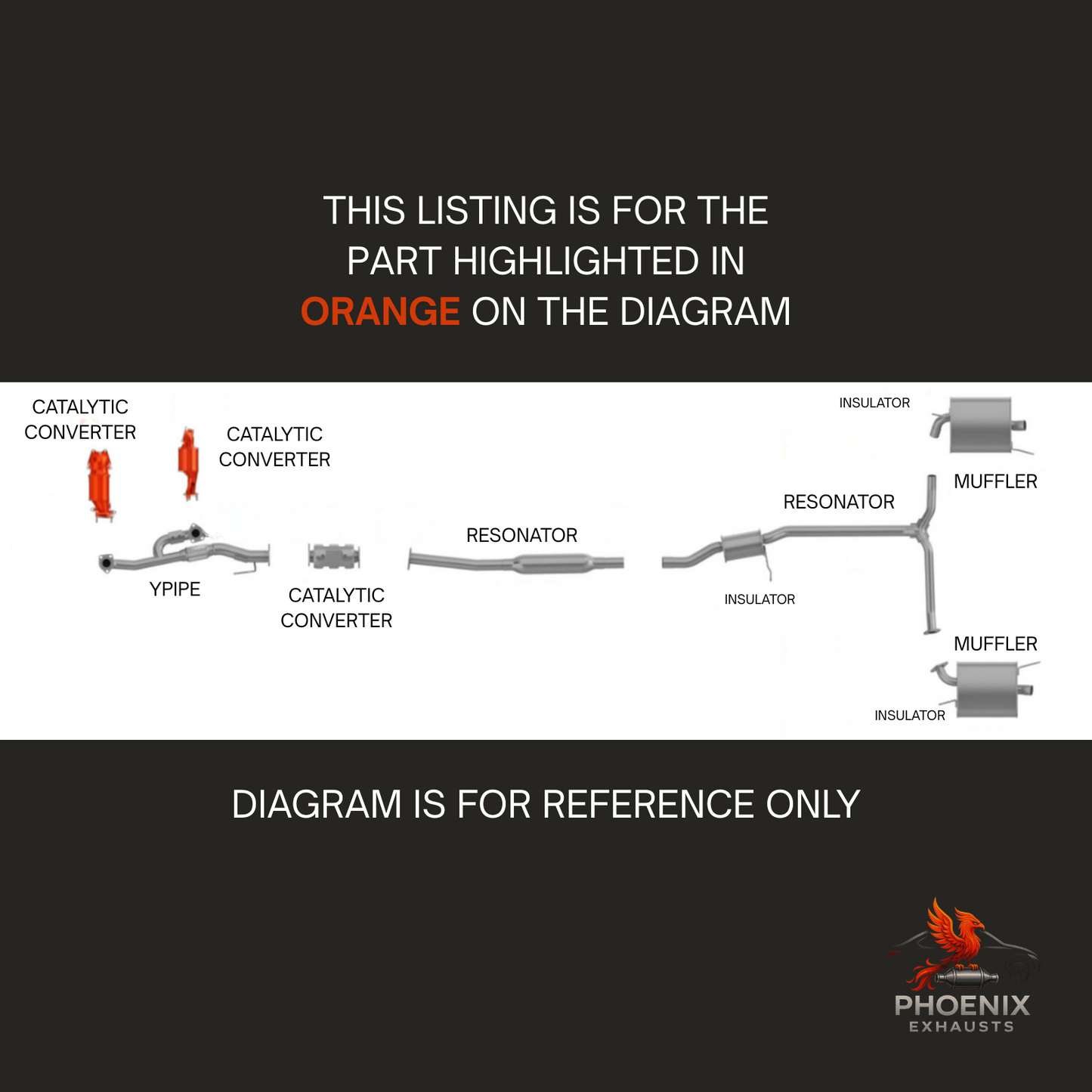 Fits 2005-2008 Honda Pilot 3.5L Catalytic Converter | All 3 Set (Bank 1, 2, Rear)