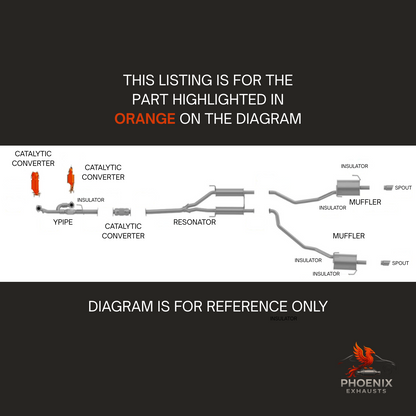 Fits 2004-2007 Saturn Vue 3.5L Catalytic Converter | Bank 1 & 2 Set