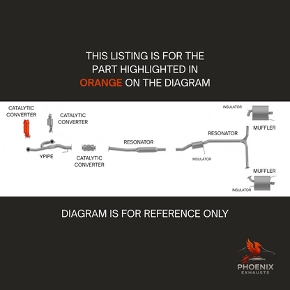Fits 2004-2007 Saturn Vue 3.5L Catalytic Converter | Driver Side