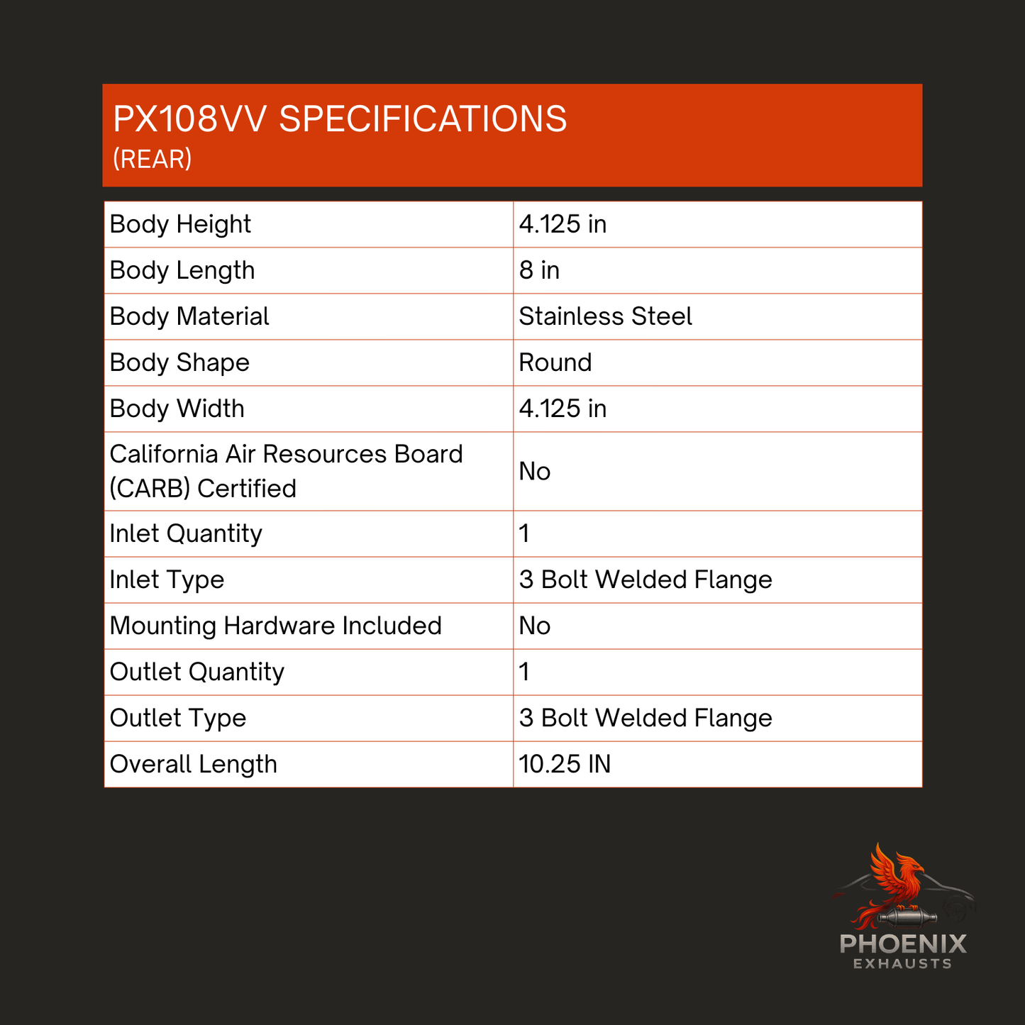 Fits 2004-2008 Acura TL 3.2L Catalytic Converter | Rear
