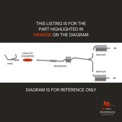 Fits 1999-2003 Acura TL 3.2L Catalytic Converter