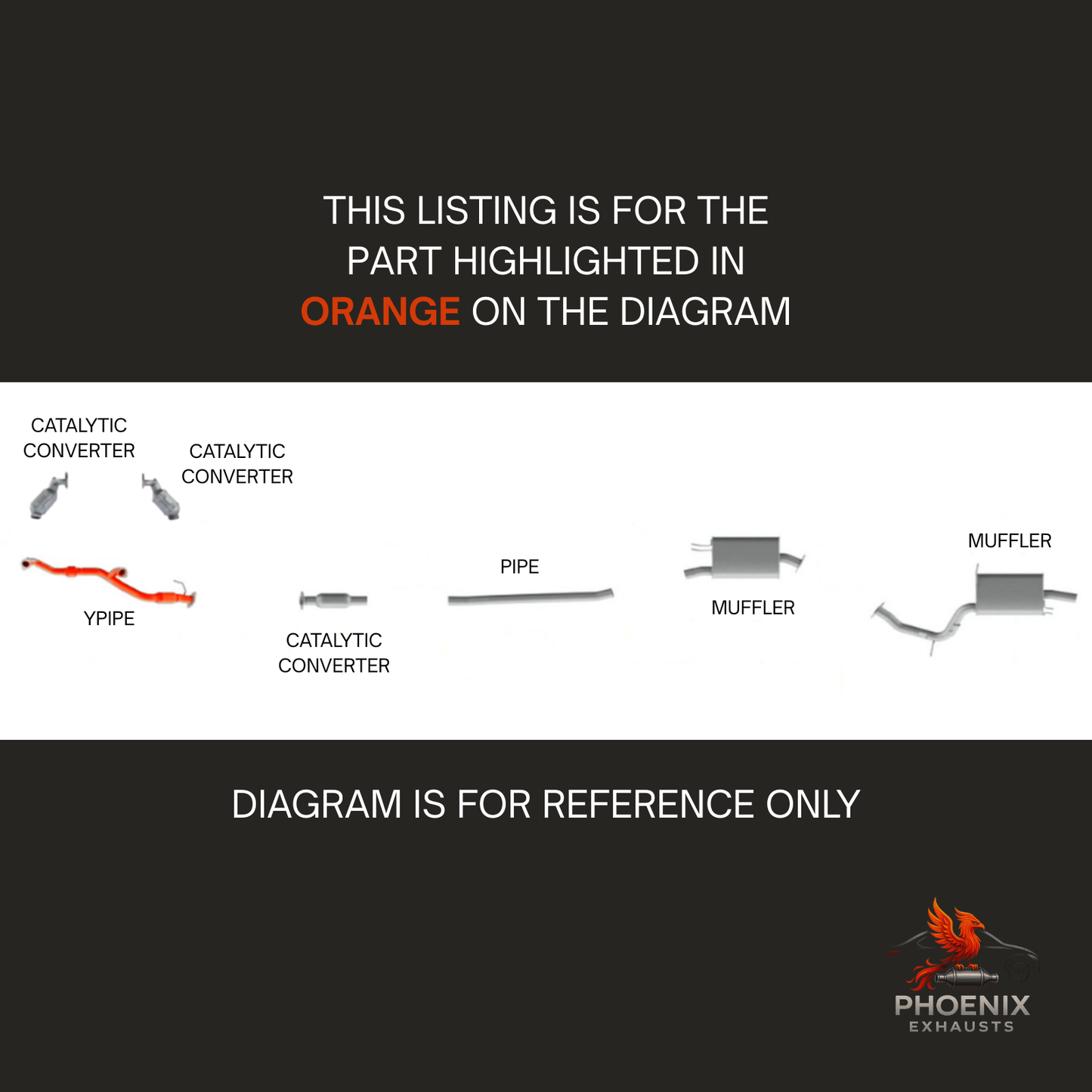 Fits 2016-2020 Kia Sorento 3.3L FWD Direct Fit Flex Y-Pipe