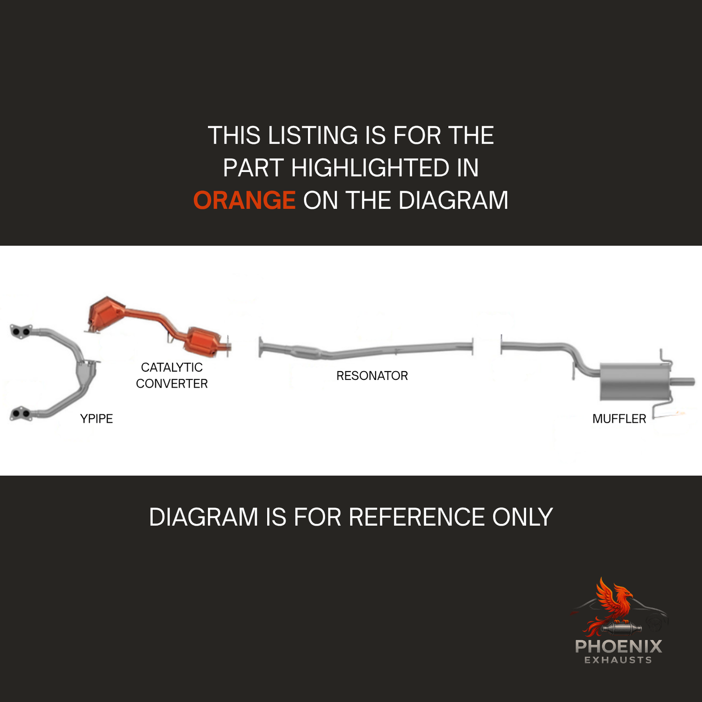 Fits 2000-2005 Subaru Forester 2.5L Catalytic Converter