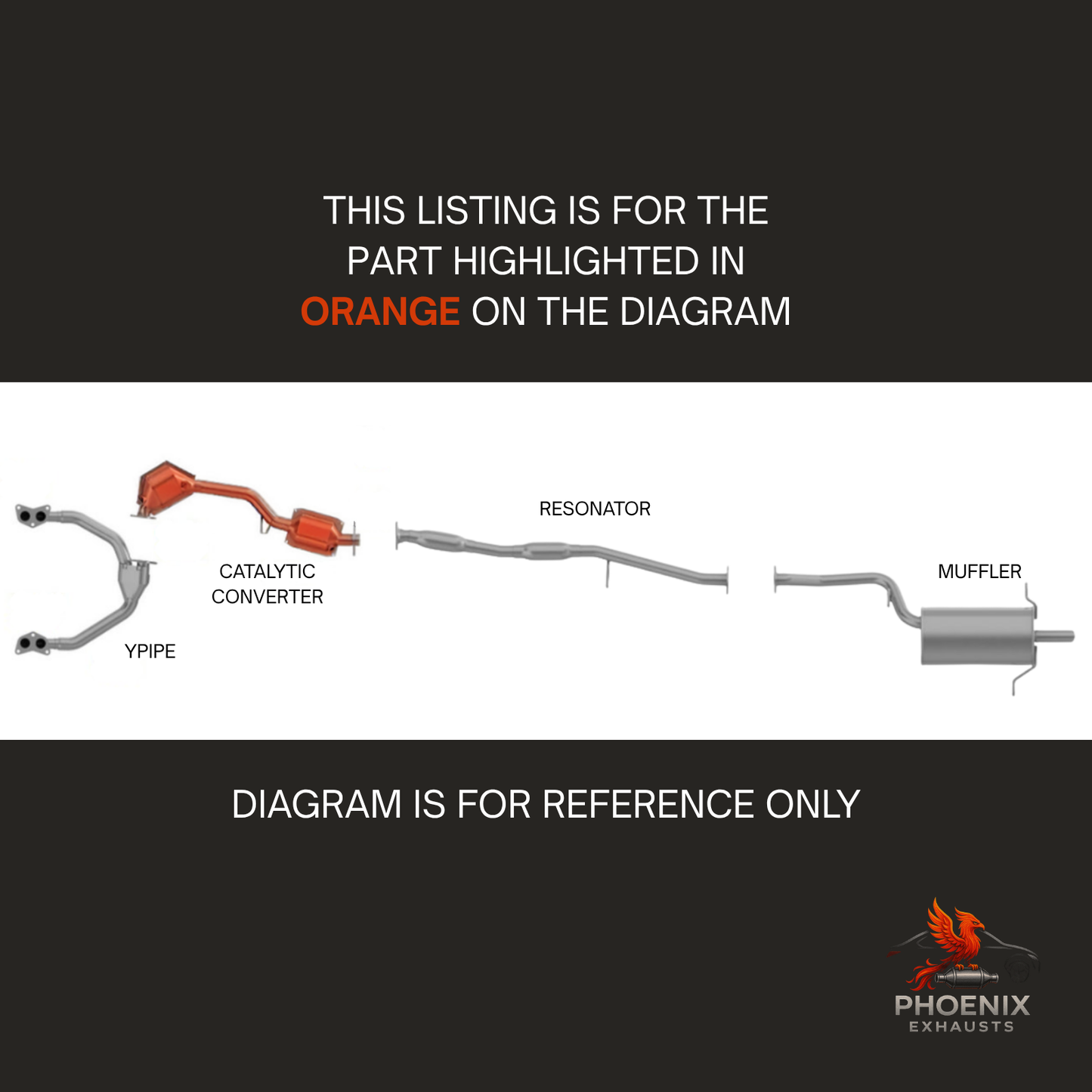 Fits 2000-2005 Subaru Impreza 2.5L Catalytic Converter