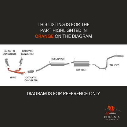 2011-2013 Honda Odyssey 3.5L Direct Fit Flex Y-Pipe