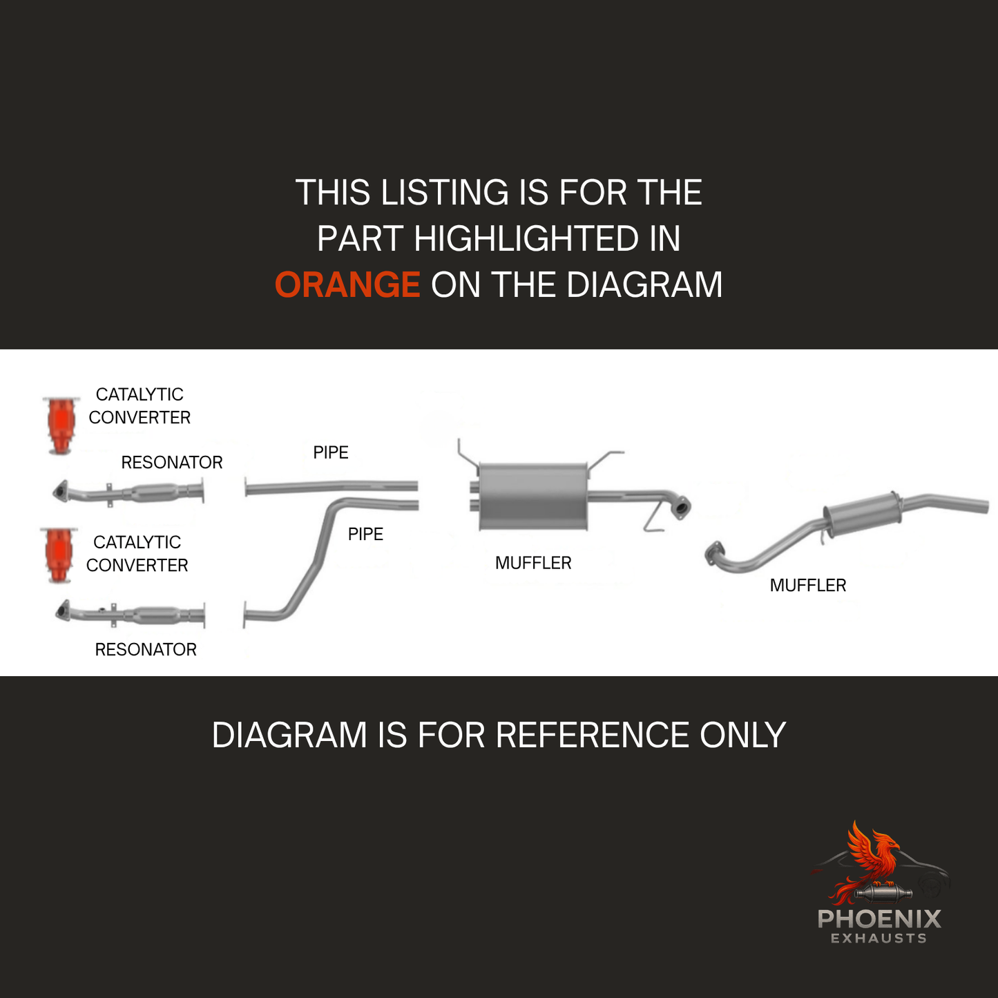 Fits 2001-2004 Nissan Pathfinder 3.5L    Catalytic Converter