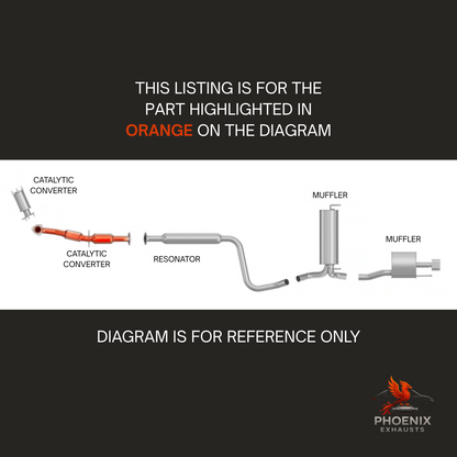 Fits 2012-2017 Buick Verano 2.4L Catalytic Converter | Rear