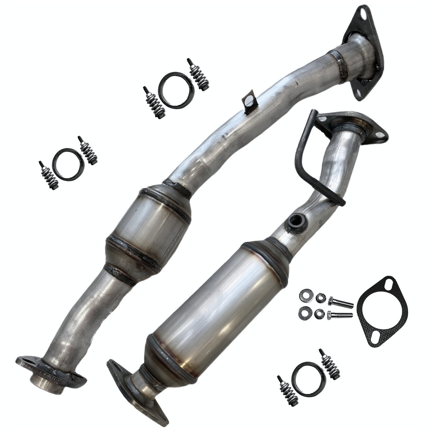 Fits 2015-2018 Chevy City Express 2.0L Catalytic Converter | Front & Rear Set
