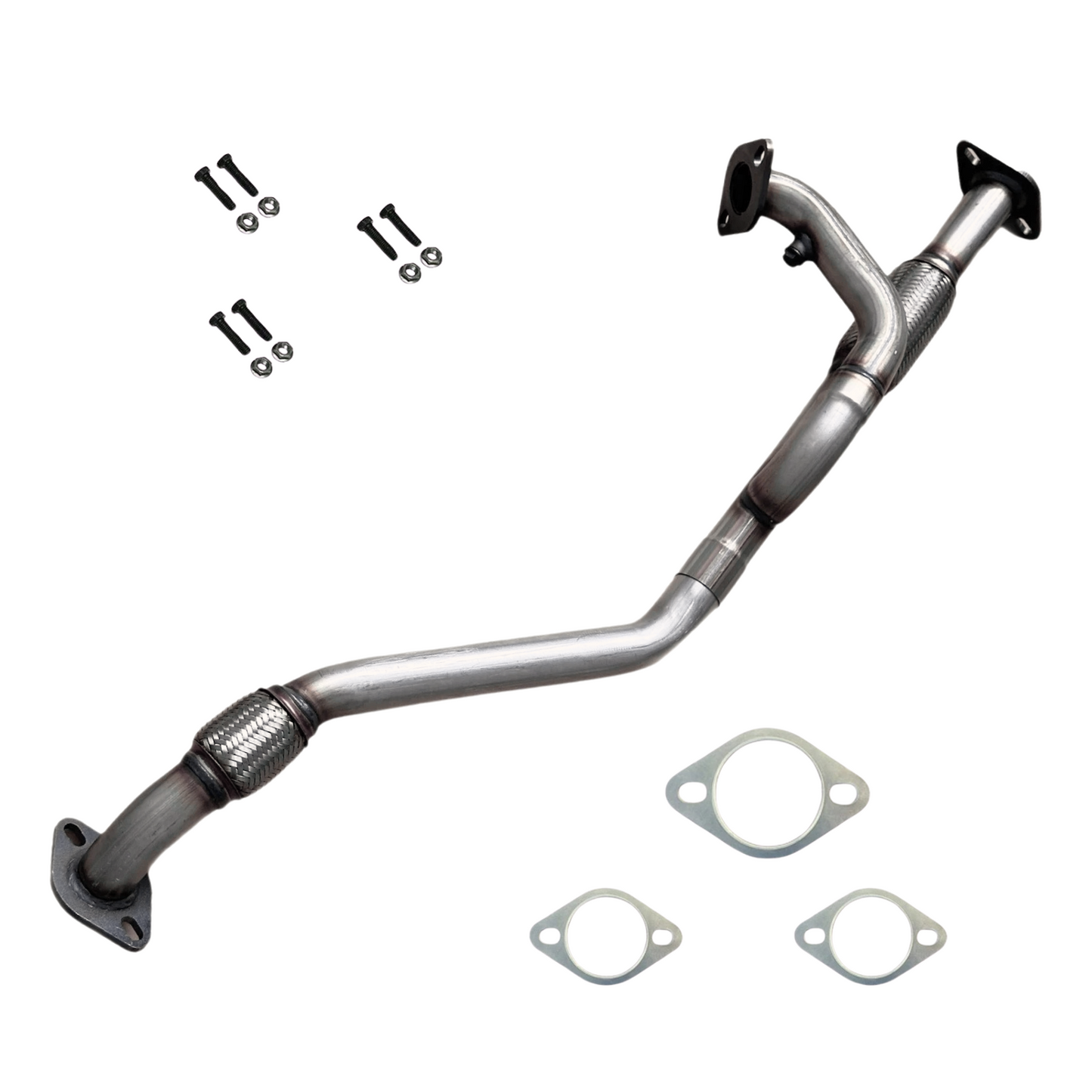 Fits 2009-2010 Saturn Outlook 3.6L Catalytic Converter w/ Flex Pipe | Front