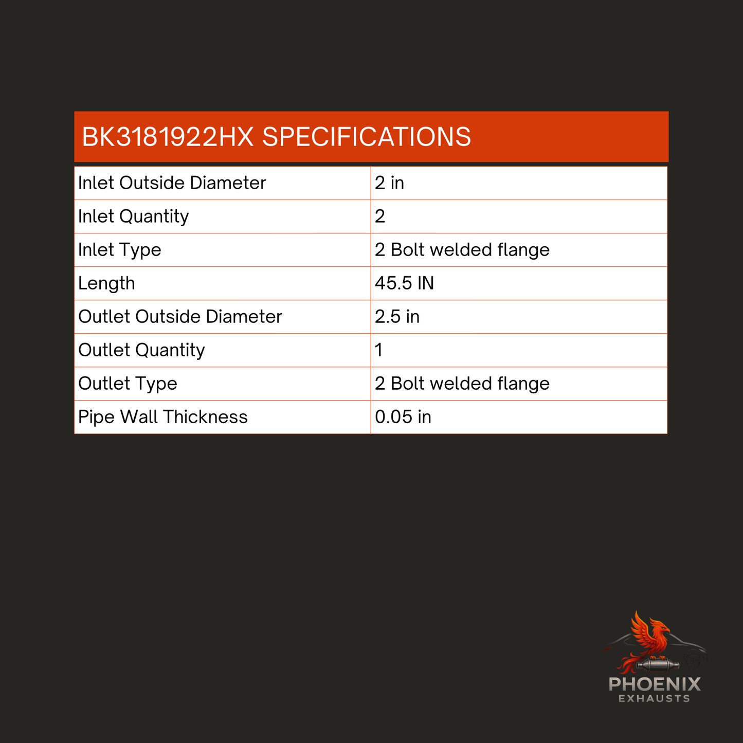 Fits 2009-2017 GMC Acadia 3.6L Catalytic Converter w/ Flex Pipe | Front