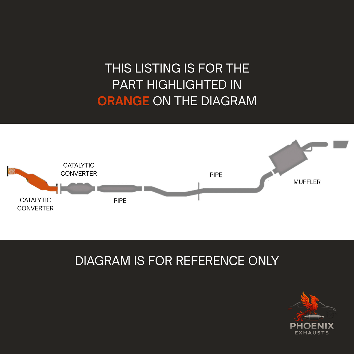 Fits 2009-2011 Buick Lucerne 3.9L Catalytic Converter | Front