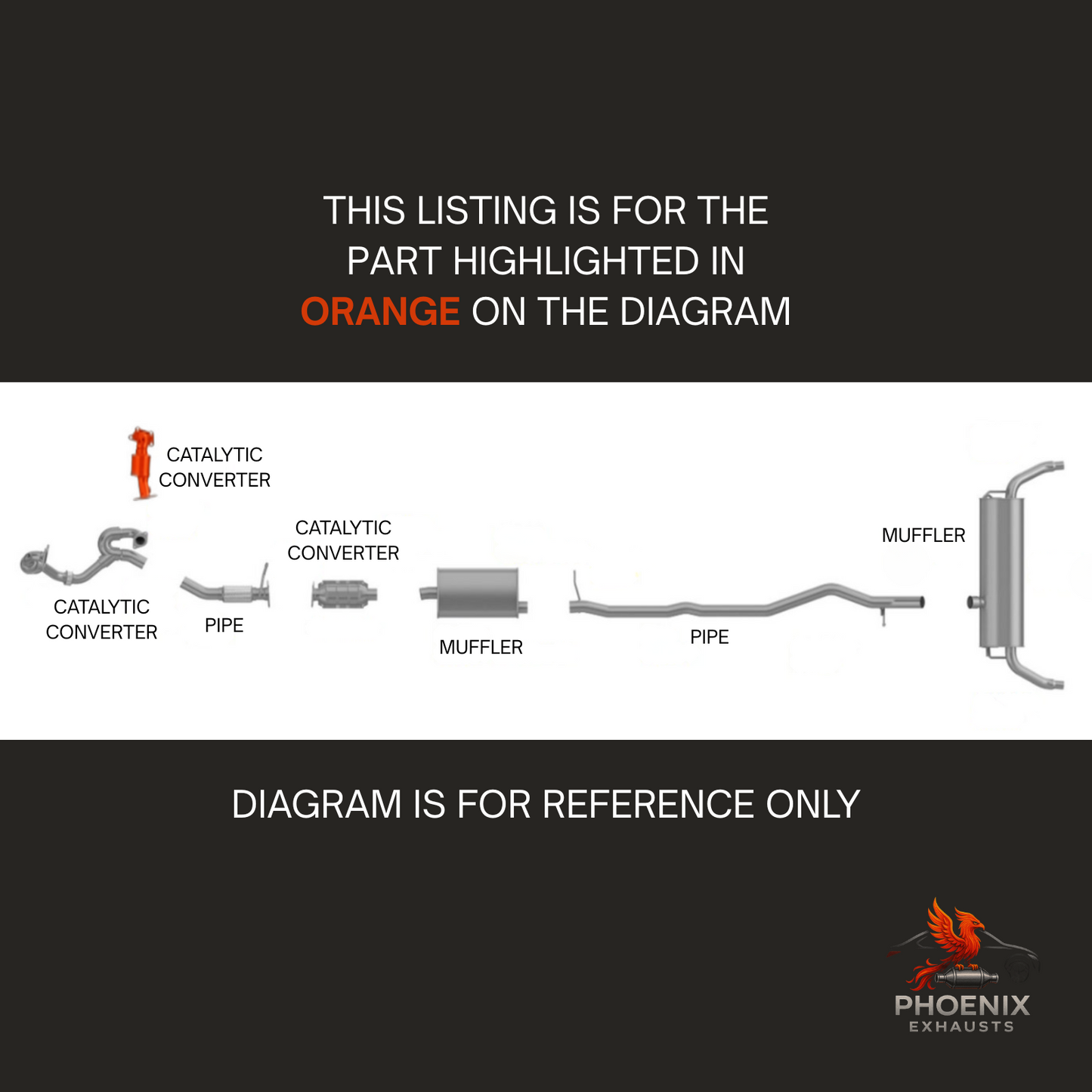 Fits 2012-2016 Cadillac SRX 3.6L Catalytic Converter | Bank 1 Firewall Side