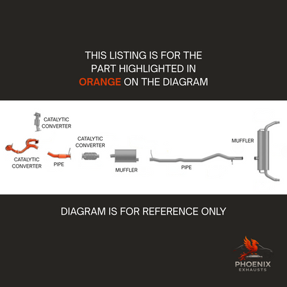 Fits 2010-2011 Cadillac Srx 3.0L Catalytic Converter | Bank 2 Front Left