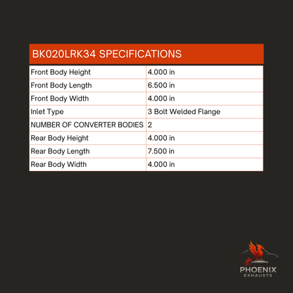 Fits 2014-2018 GMC Sierra 1500 6.2L Catalytic Converter