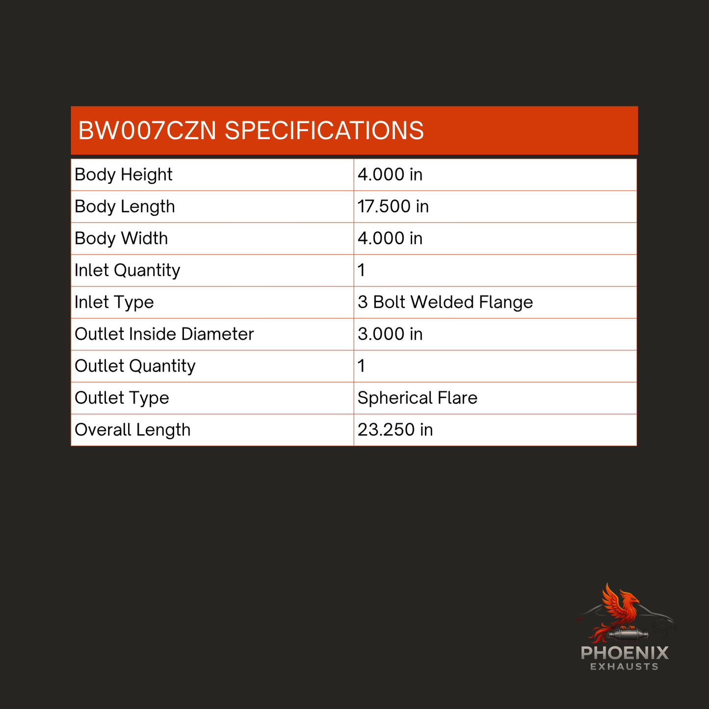 Fits 2007-2015 Mini Cooper 1.6L Turbo Catalytic Converter