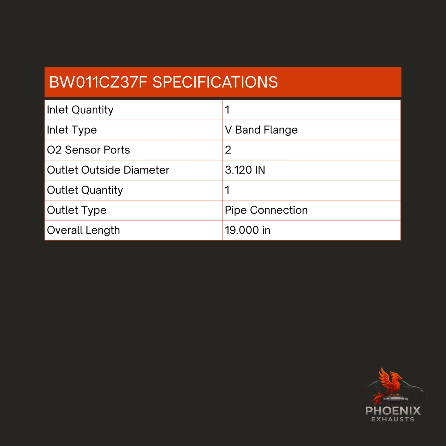 Fits 2011-2015 BMW 535i 3.0L Turbo Catalytic Converter