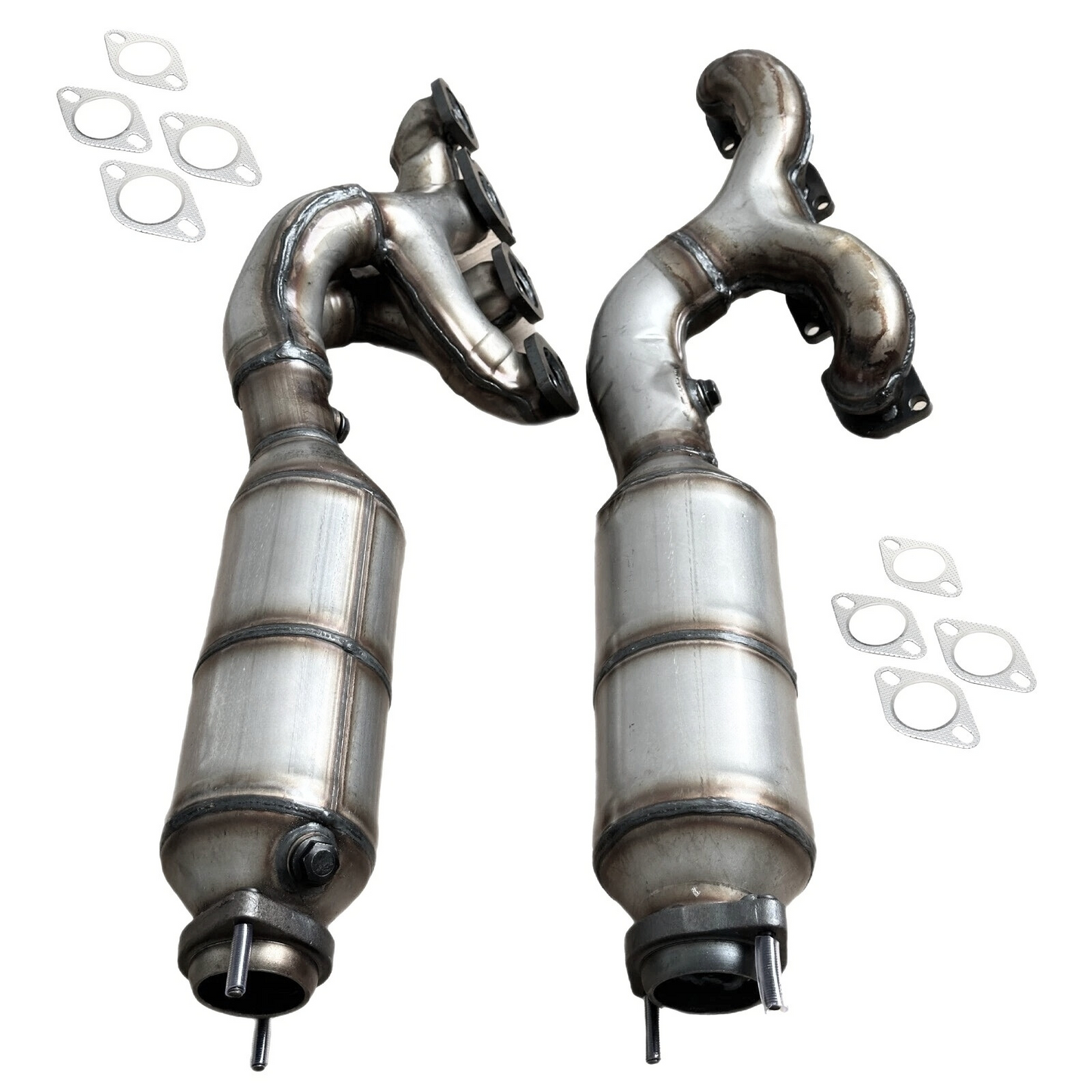 Fits 2006-2010 BMW 550I 4.8L Manifold Catalytic Converter | Left & Right Set