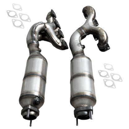 Fits 2006-2010 BMW 550I 4.8L Manifold Catalytic Converter | Left & Right Set