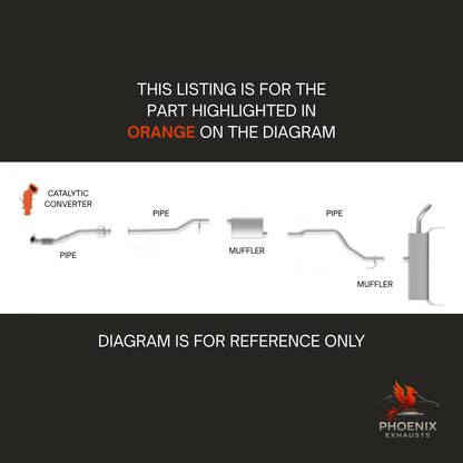 Fits 2018-2021 Chevrolet Equinox 1.5L Turbo Manifold Catalytic Converter