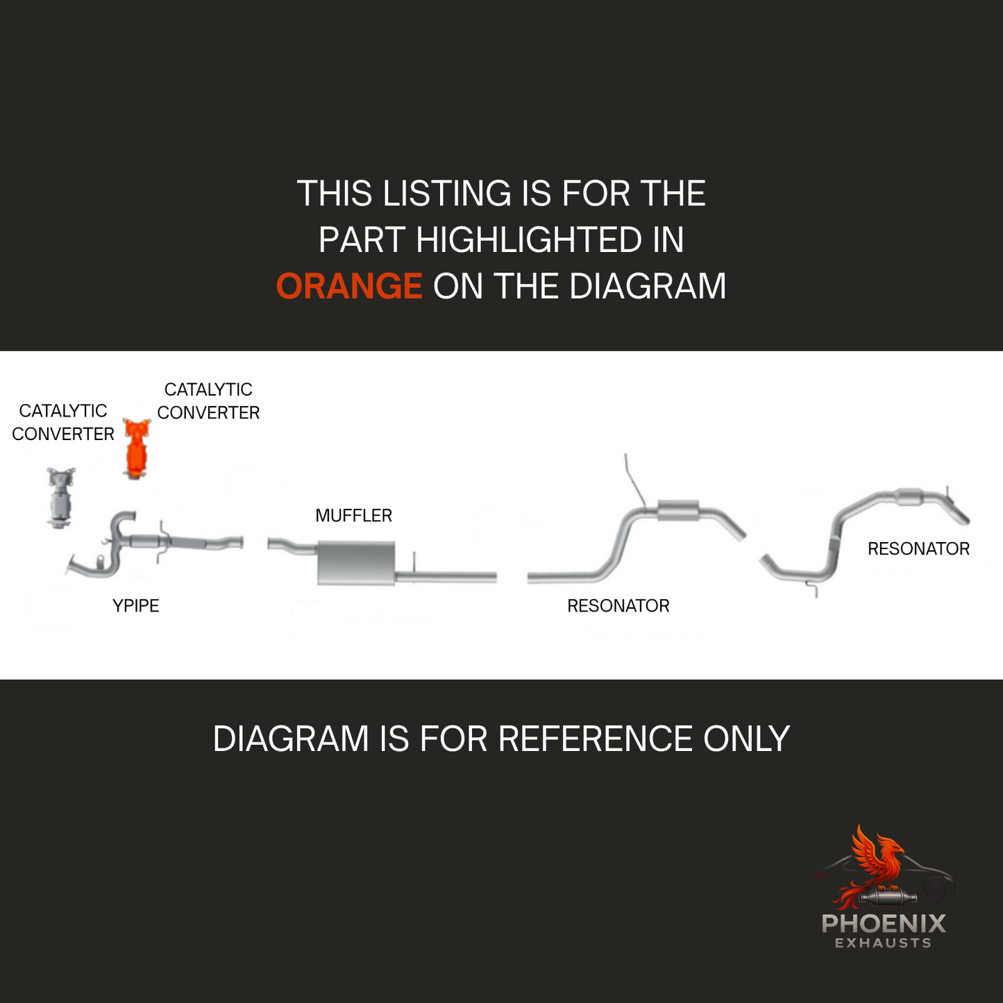 Fits 2017-2021 CHRYSLER PACIFICA 3.6L Manifold Catalytic Converter | Front Left